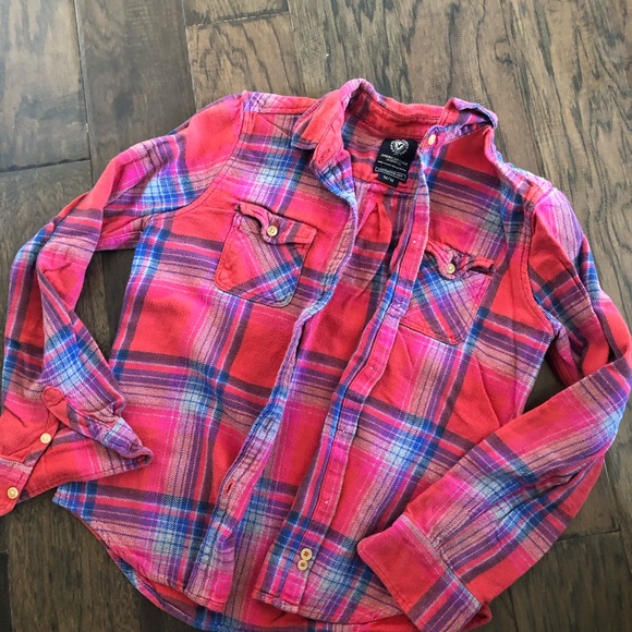 Flannel top M - Picture 1 of 2